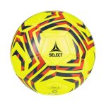 Ballon de foot - select - classic v25 - 26 t5 - jaune - rouge - taille 5 - cuir tpu souple