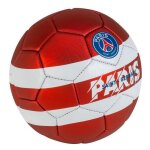 Ballon de football - paris saint germain - taille 5 - rouge - polyurthane - mixte