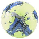 Ballon de football puma orbita 6 ms - jaune p�le / bleu azur - taille 4