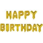 Ballons gonflables happy birthday