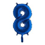 Ballon - grabo - mini taille 8 midiloon - couleur bleue - h�lium ou air - d�coration anniversaire