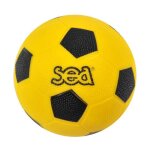 Ballon de hand initiation - sporti france - sea - jaune / noir - taille unique - léger et résistant Ballon de hand initiation - sporti france - sea - jaune / noir - taille unique - léger et résistant