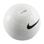 Ballon de loisir - nike - pitch team - taille 5 - couleur blanc - noir - robuste