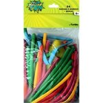 Ballons � modeler - multicolores - 24 pi�ces - avec pompe � pied - pour enfants - d�coration danniversaire ...