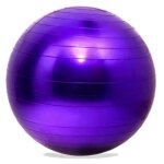 Ballon de pilate onamaste - violet - multisport - pour exercices de renforcement musculaire et de pilates ...