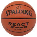 Ballon spalding react tf - 250 composite - orange