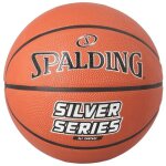 Ballon spalding silver series rubber - orange