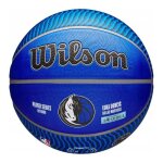 Ballon de basket - wilson - nba luka - bleu - adulte - mixte
