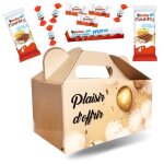 Ballotin plaisir doffrir et son assortiment de 100 chocolats kinder schokobons mini bueno country et ...