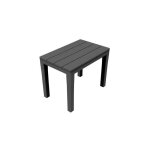 Banc dext�rieur en r�sine noir 38. 5x60x45cm - generique