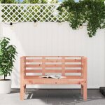 Banc de jardin - mxzzand - bois massif de douglas - 1115x53x71 cm - 2 personnes - confortable