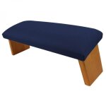 Banc de m�ditation pliant en bois - bleu - vivezen