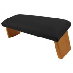 Banc de méditation pliant en bois de bouleau - noir - vivezen Banc de méditation pliant en bois de bouleau - noir - vivezen