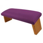 Banc tabouret de mditation yoga pliant en bois - prune - vivezen