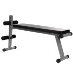 Scsports banc de musculation - plat pliable rglable acier dossier rembourr noir - banc dentranement ...