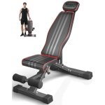 Banc de musculation rglable banc allong de fitness inclinable pliable multifonction entrainement complet ...