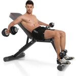 Banc rglable banc musculation inclinable banc de fitness multifonction 7 in 1 entrainement complet du ...