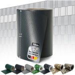 Bandes brise - vue 35 mtres occultant clips de fixation inclus anthracite 19 cm x 35 m