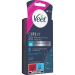 Bandes de cire froide visage - veet - expert - peaux sensibles - finition parfaite - 20 bandes Bandes de cire froide visage - veet - expert - peaux sensibles - finition parfaite - 20 bandes