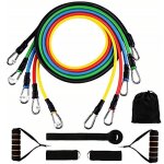 Bande de r�sistance �lastique kit de fitness �lastiquepour la musculation des bras arri�re (11 pi�ces ...