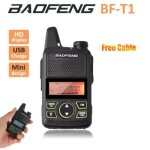 Baofeng bf - t1 mini talkie - walkie 65 - 108mhz chargement usb