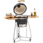 Barbecue en céramique klarstein queensize kamado - grille de cuisson & thermomètre 450°c - noir Barbecue en céramique klarstein queensize kamado - grille de cuisson & thermomètre 450°c - noir