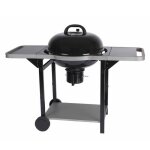 Barbecue � charbon - somagic - woodcreek - � 57 cm - couvercle avec thermom�tre - �quipement complet