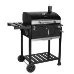 Barbecue charbon de bois - royal gourmet - avec thermomtre et plateau de carbone rglable - 100 x 645 ...
