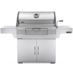 Barbecue  charbon - napoleon - pro 605 - foyer  hauteur rglable - brleur arrire - briquettes en ...