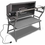 Barbecue � charbon r�tissoire en fer et en acier inoxydable