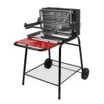 Barbecue à charbon somagic raymond - grill et rôtissoire - surface de cuisson 465 x 26 cm - noir et rouge ... Barbecue à charbon somagic raymond - grill et rôtissoire - surface de cuisson 465 x 26 cm - noir et rouge ...