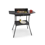 Barbecue Électrique - kitchen chef - ksbbq1703 - 1092 cm² - utilisation intérieure / extérieure - noir ... Barbecue Électrique - kitchen chef - ksbbq1703 - 1092 cm² - utilisation intérieure / extérieure - noir ...