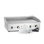 Barbecue électrique - klarstein - grillmeile 4400 - 2x2200w - surface de cuisson 73x42cm - inox Barbecue électrique - klarstein - grillmeile 4400 - 2x2200w - surface de cuisson 73x42cm - inox