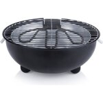 Barbecue lectrique de table - tristar - bq - 2880 - 1250w - diamtre de cuisson 30cm - noir