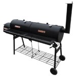 Barbecue à fumoir - mothinessto - nevada xl - charbon - horizontale - briquettes en céramique Barbecue à fumoir - mothinessto - nevada xl - charbon - horizontale - briquettes en céramique