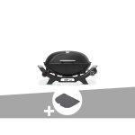 Barbecue � gaz q 2100n noir + plancha (1 / 2) - weber