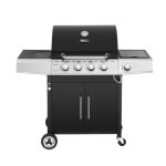 Barbecue gaz sur chariot - royal gourmet - 4 + 1brûleurs puissance 145kw - 2 grilles en Émaillée - surface ... Barbecue gaz sur chariot - royal gourmet - 4 + 1brûleurs puissance 145kw - 2 grilles en Émaillée - surface ...