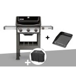 Barbecue gaz weber spirit ii e - 310 + plancha + housse