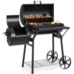 Barbecue - klarstein beef brisket - fumoir thermomètre - barbecue charbon de bois - antirouille - noir ... Barbecue - klarstein beef brisket - fumoir thermomètre - barbecue charbon de bois - antirouille - noir ...