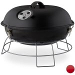 Relaxdays barbecue rond portable couvercle pique nique grosse surface de cuissoncharbon de bois d. 36 ... Relaxdays barbecue rond portable couvercle pique nique grosse surface de cuissoncharbon de bois d. 36 ...