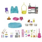 Barbie - coffret camping - car de rve avec plus de 60accessoires - barbie - hrj78