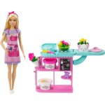 Barbie - coffret fleuriste - poup�e mannequin - d�s 3 ans
