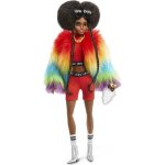 Barbie - barbie extra manteau multicolore brune coupe afro - poupée - 3 ans et + Barbie - barbie extra manteau multicolore brune coupe afro - poupée - 3 ans et +