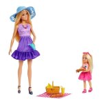 Barbie - famille et amis - barbie pique - nique - coffret 2 poupées - 3 ans + - jbf43 Barbie - famille et amis - barbie pique - nique - coffret 2 poupées - 3 ans + - jbf43