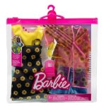 Barbie fashion pack - hbv71 - ensemble tenues de vtements pour poupe barbie - short top robe sac chemisier ...