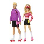 Barbie - fashionistas - coffret poupes et accessoires patins  roulettes hxk90