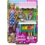 Barbie jeu de march de fruits et lgumes avec poupe hcn22