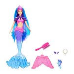 Barbie - malibu sirne - poupe - 3 ans et +