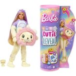 Barbie poupe barbie cutie reveal lion t - shirt confort - poupe mannequin - 3 ans et +
