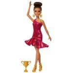 Barbie - poupée danseuse de salon et accessoires - brune avec trophée - barbie - jfr09 Barbie - poupée danseuse de salon et accessoires - brune avec trophée - barbie - jfr09